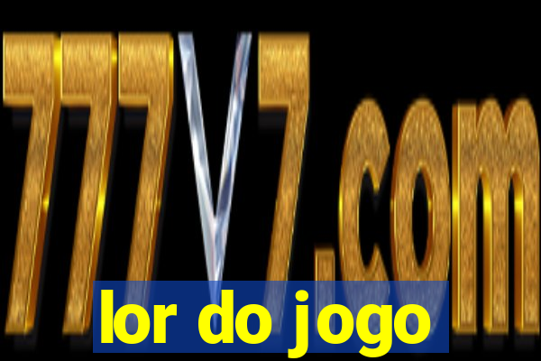 lor do jogo